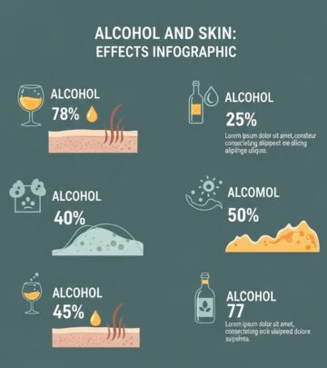 Discover how excessive alcohol consumption impacts skin health, from dehydration and inflammation to aggravated conditions like rosacea and psoriasis.