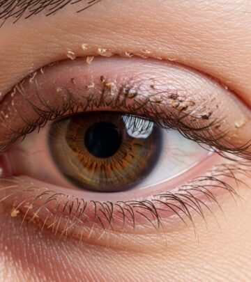 Comprehensive visual guide to madarosis: Explore clinical images of eyelash and eyebrow loss from various causes including infections, autoimmune diseases, and trauma.